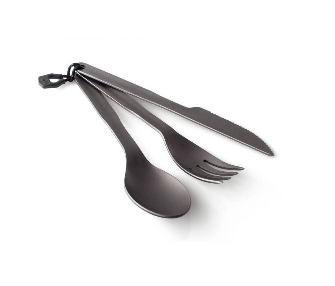 GSI Outdoors Halulite 3-Piece Ring Cutlery